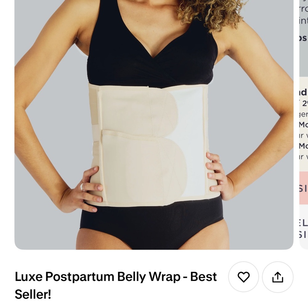 Belly Bandit Luxe Cream Belly Wrap